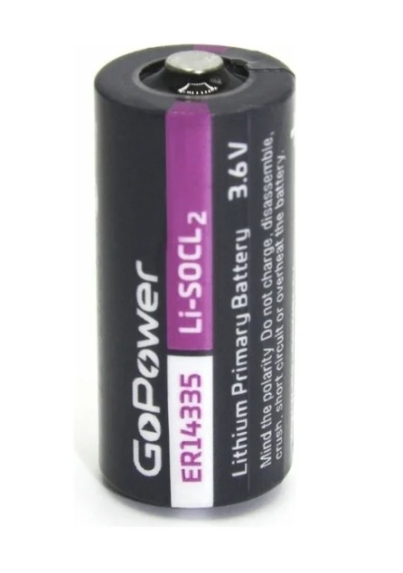 ER14335 GoPower, литий-тионилхлоридный элемент питания