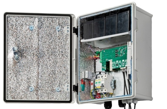 MM4GPoE-2SFP-UPS, коммутатор уличный 4 порта управляемый с ИБП