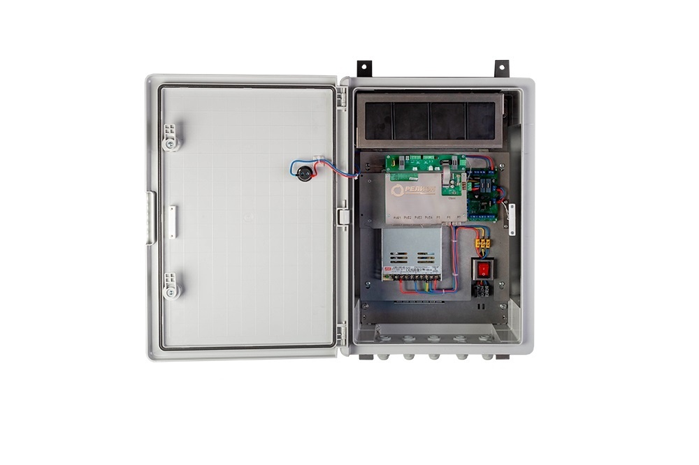 Релион-SW-2G-6Poe+/340W-UPS, коммутатор с питанием по PoE