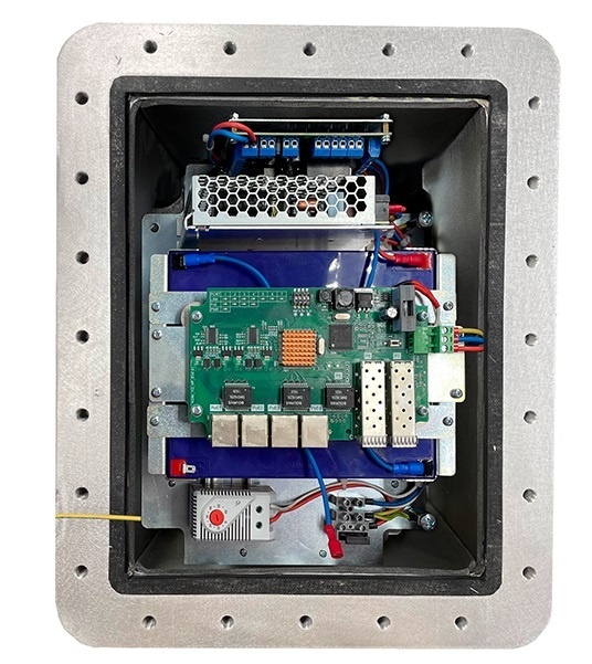 Релион-SW-EXD-A-2G-6Poe+/340W-UPS, коммутатор с питанием по PoE взрывозащищенный