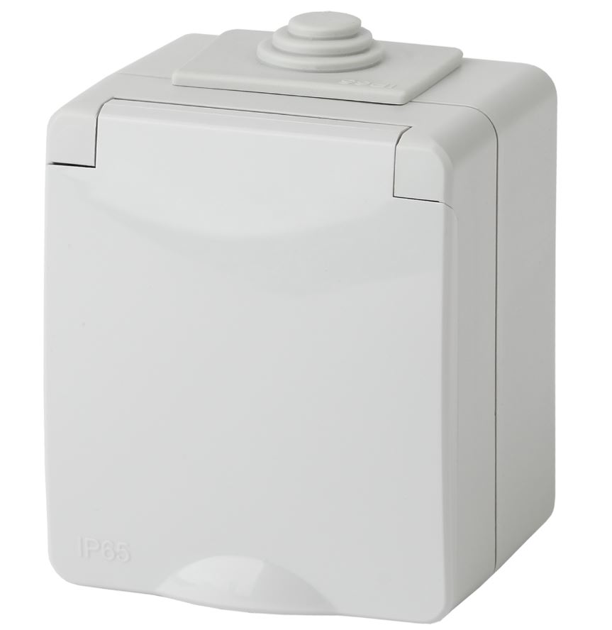 Розетка ОУ Эксперт 11-2601-03 16А IP65 250В 2P+E ЭРА (Б0035988)