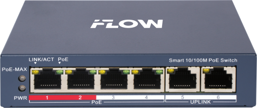 F-SW-EM206POE-VM/L, коммутатор с POE