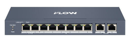 F-SW-EM410HPOE-VM, коммутатор с POE