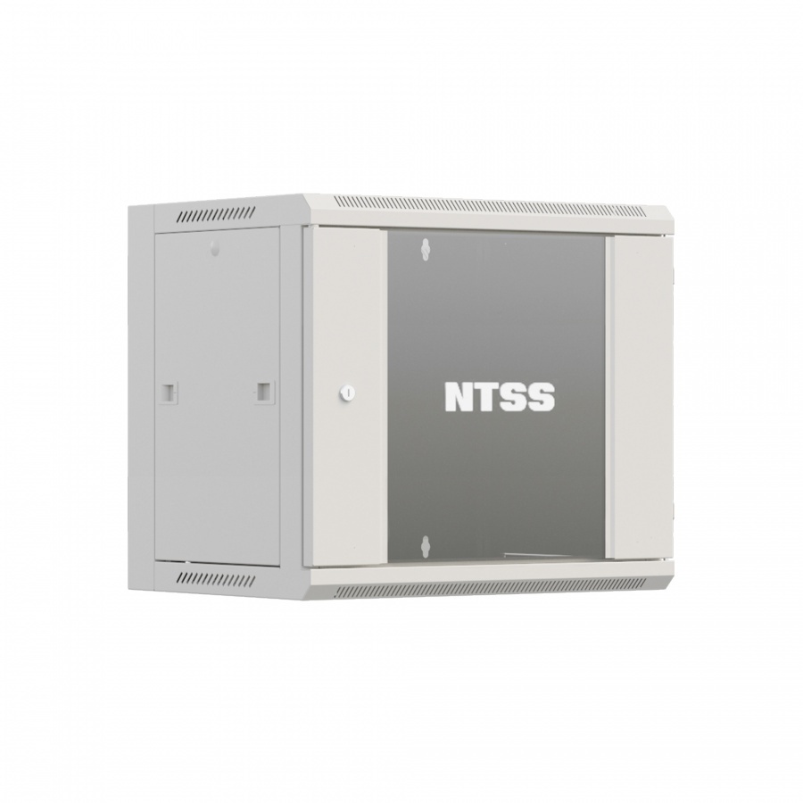 NTSS-W9U6045GS-2 Премиум настенный 9U 600х450мм, шкаф телекоммуникационный 19"