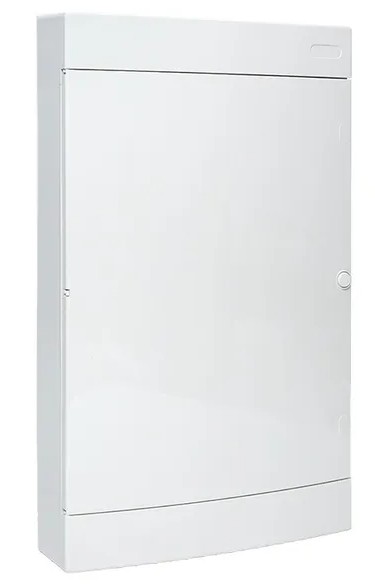 Unix 2х18 модулей + 1 монтажная плата IP41 (ux-2х18+1m-nw), щит комбинированный Unix
