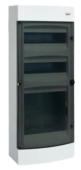 Unix 2х12 модулей + 1 монтажная плата 4 габарит IP41PROxima (ux-2х12+1m-n), щит слаботочный навесной Unix