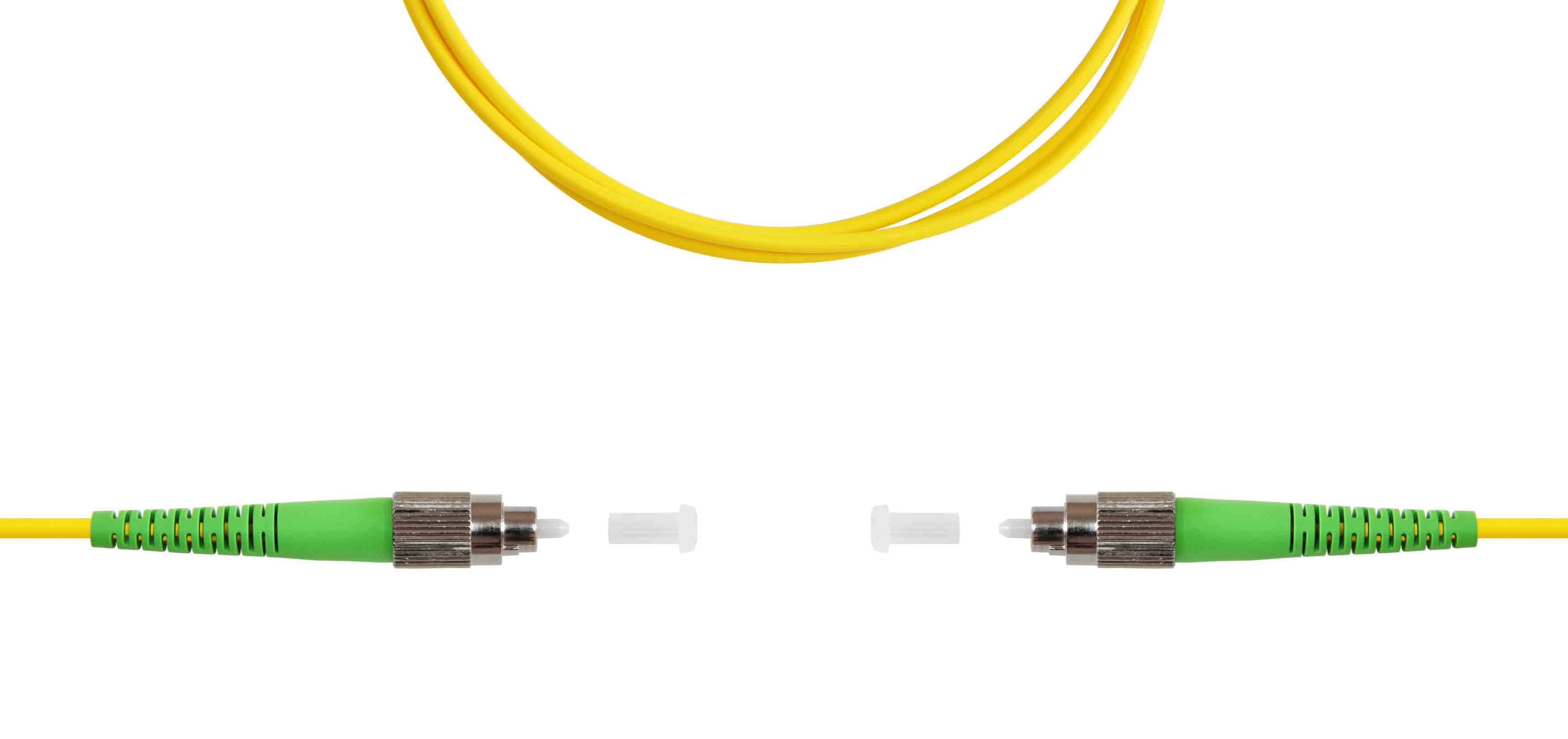 Патч-корд ВО SM(G.652.D), FC/APC-FC/APC, 3.0мм, simplex, LSZH, 1м (09-05001), патч-корд волоконно-оптический