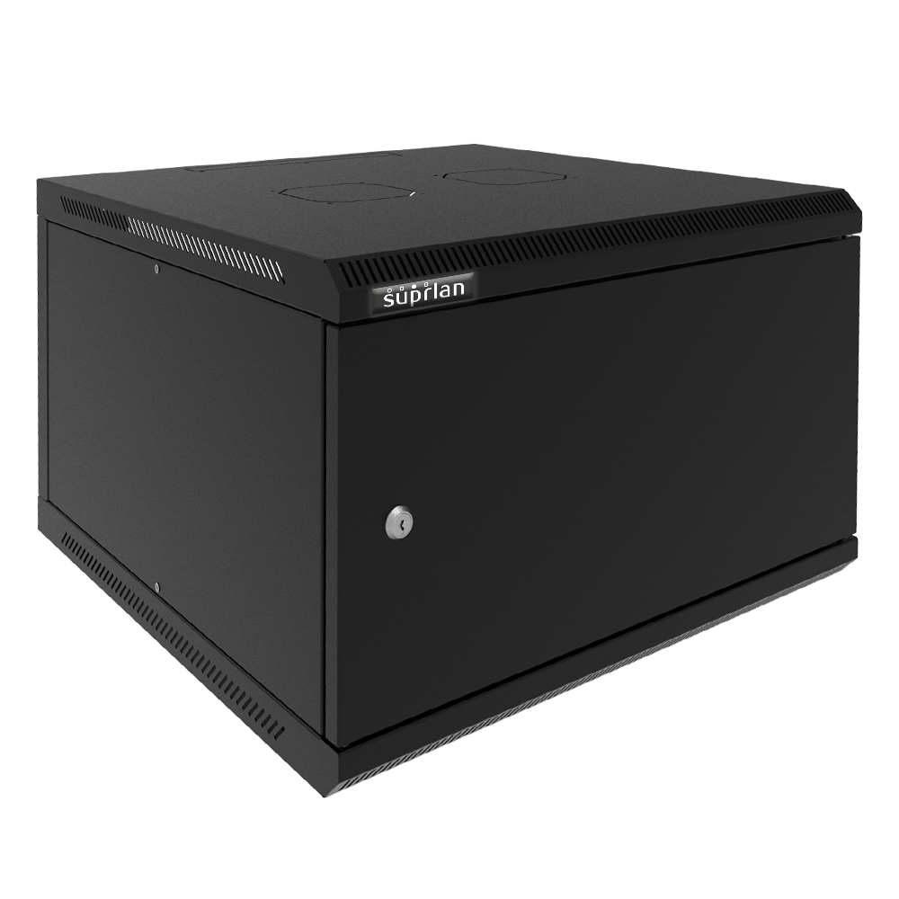 ТВС-6U-600-600-МР-9005 (05-2067-B), шкаф настенный телекоммуникационный