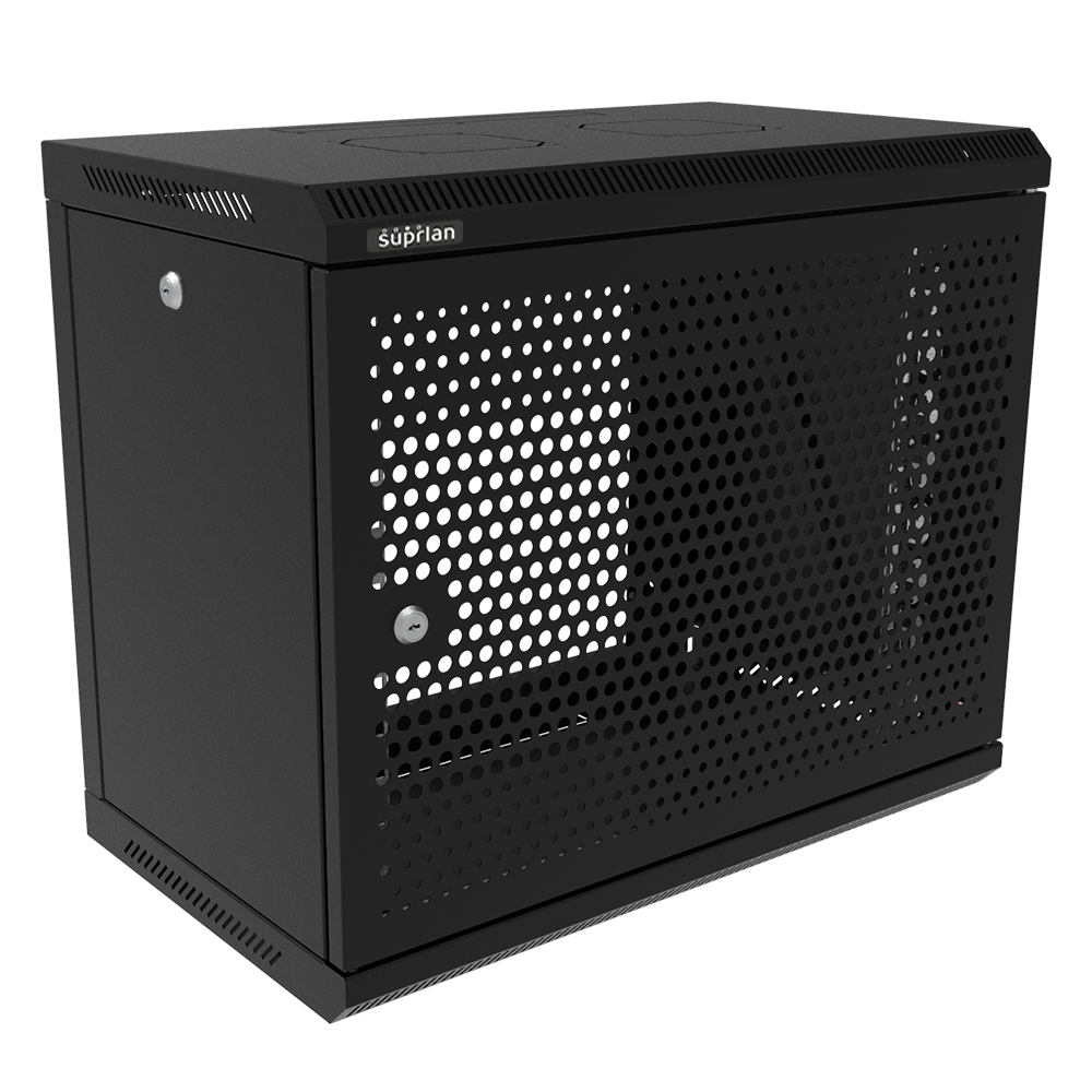 ТВС-9U-600-350-ПР-9005 (05-2092-B), шкаф настенный телекоммуникационный