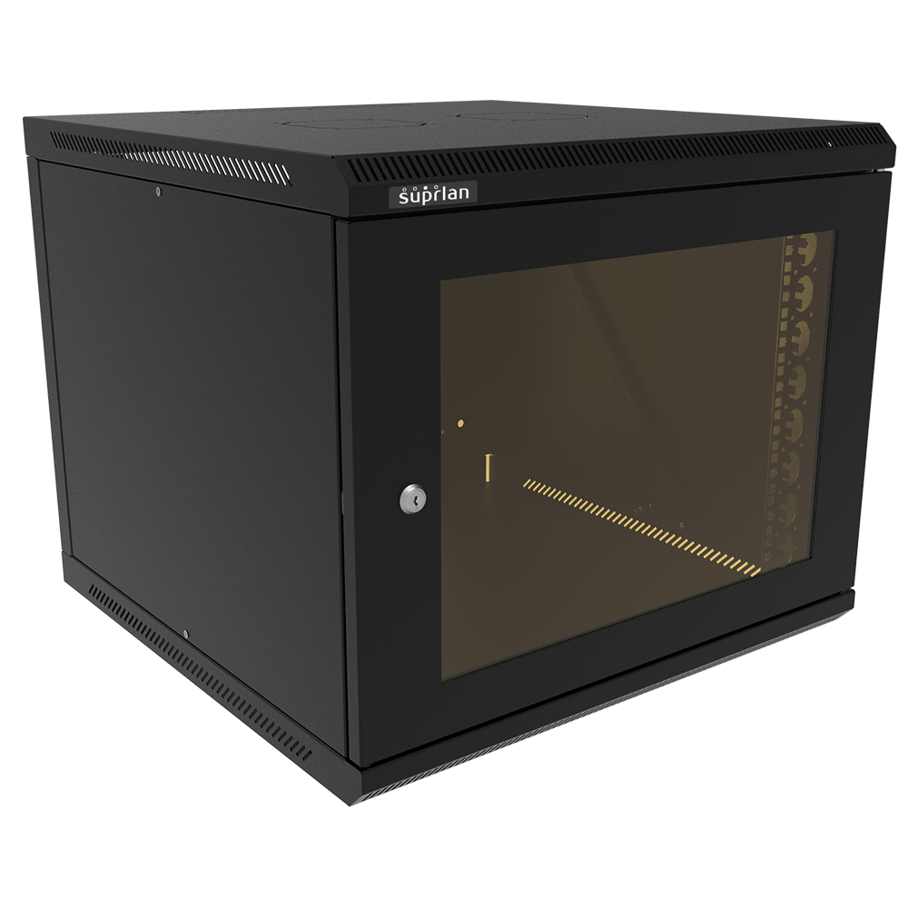 ТВС-9U-600-350-СР-9005 (05-2090-B), шкаф настенный телекоммуникационный