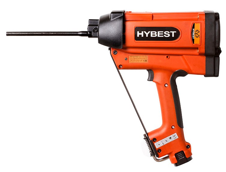 Газовый монтажный пистолет Hybest GBW200 (HBGBW200), газовый монтажный пистолет