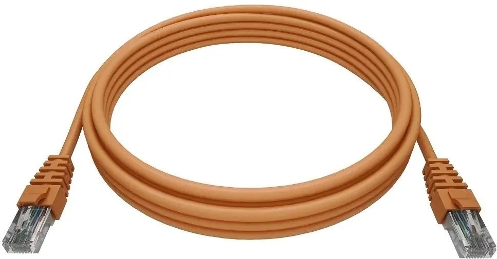 NTSS-PC-UTP-RJ45-5e-0.3-LSZH-OR UTP RJ-45 кат.5E 0.3м оранжевый, патч-корд медный