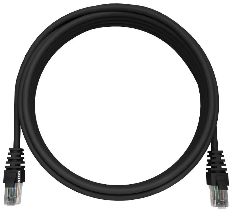 NTSS-PC-UTP-RJ45-5e-1.5-LSZH-BL UTP RJ-45 кат.5E 1.5м черный, патч-корд медный