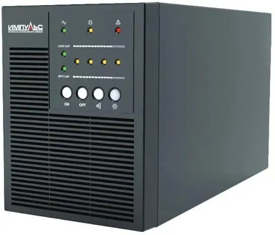 Импульс Мини 560Вт 700ВА черный (CM70101), источник бесперебойного питания