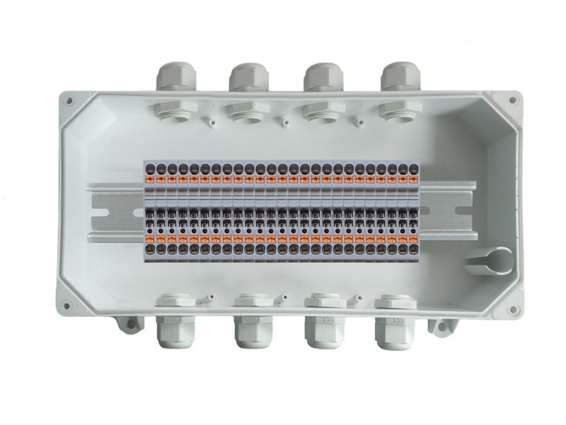 КСП-40 IP66 "Аякс" PUSH-IN, влагозащищенная распределительная коробка