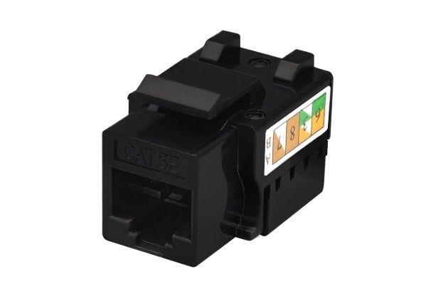 Розеточный модуль Keystone Jack 8P8C (RJ-45), UTP, Cat.5e (10-0344), розеточный модуль Keystone Jack 8P8C