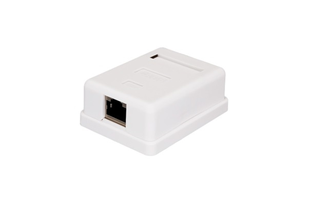 Компьютерная розетка 8P8C (RJ-45), FTP, 6, 1 порт (10-0352-1), компьютерная розетка