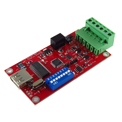 QR-USB-WG485_1.0, конвертер интерфейсов USB - Wiegand