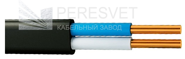 ВВГнг(А)-LS 2х1,5 ок (НФ-00000749), кабель силовой, не распространяющий горение, с низким дымо- и газовыделением