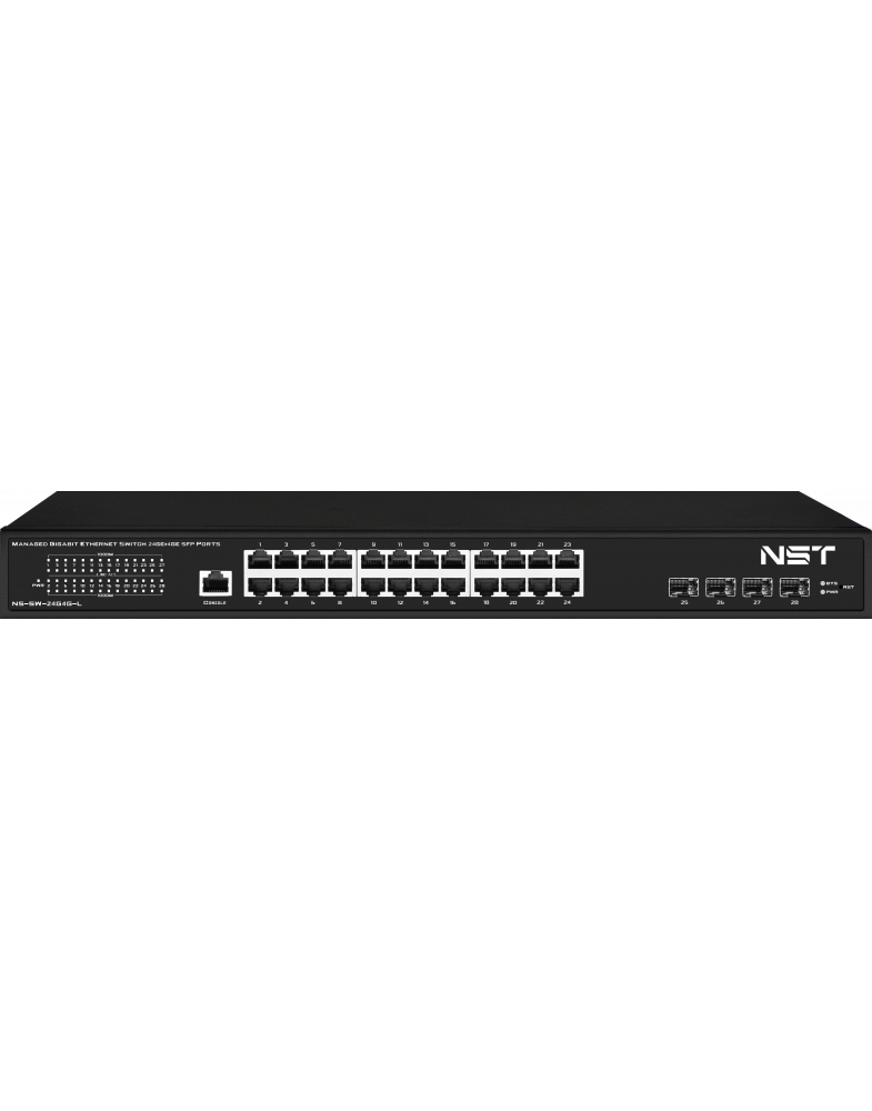 NS-SW-24G4G-L, коммутатор без PoE
