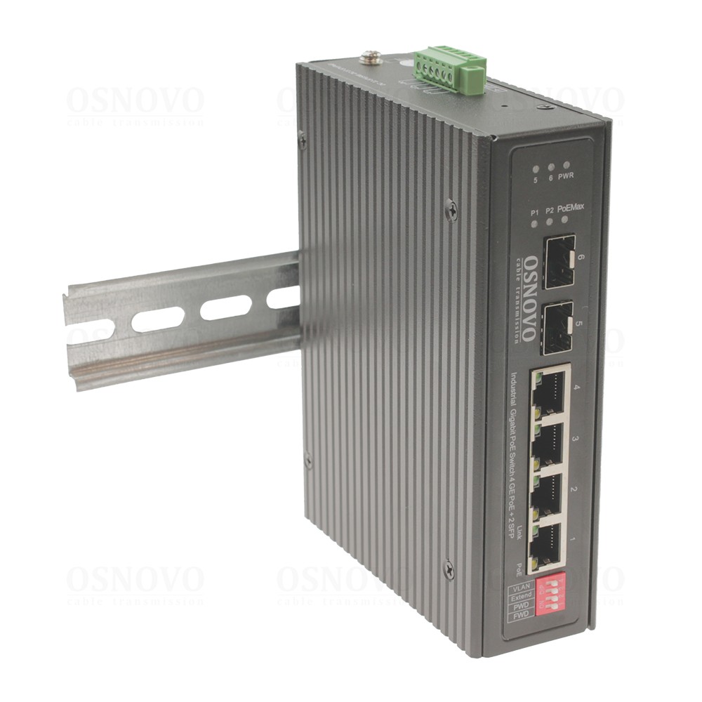 SW-80402-I, коммутатор с питанием по PoE
