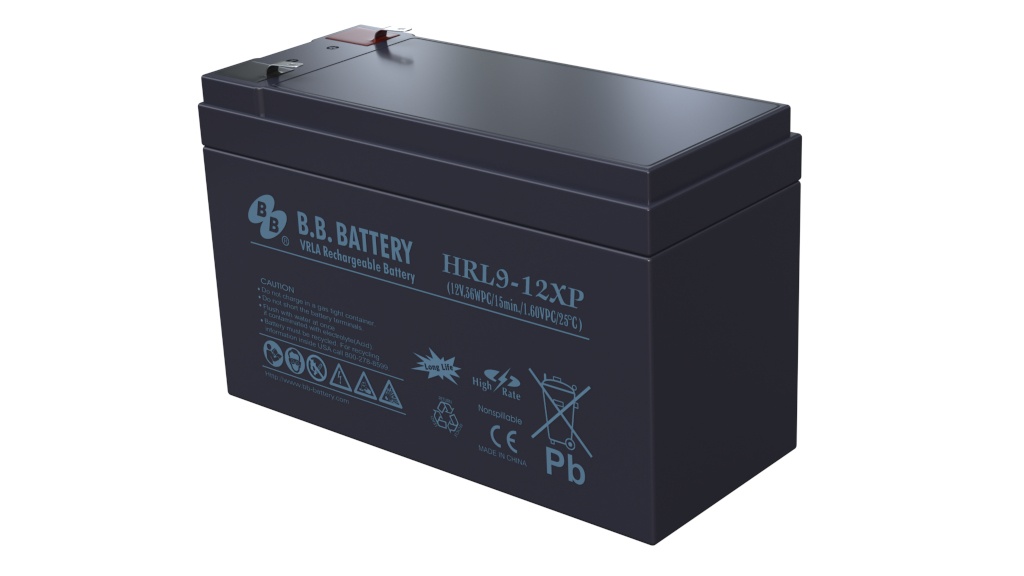 B.B. Battery HRL 9-12XP, аккумулятор герметичный свинцово-кислотный