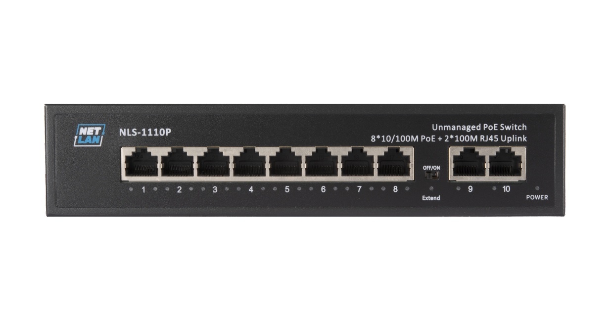 NLS-1110P, коммутатор с PoE