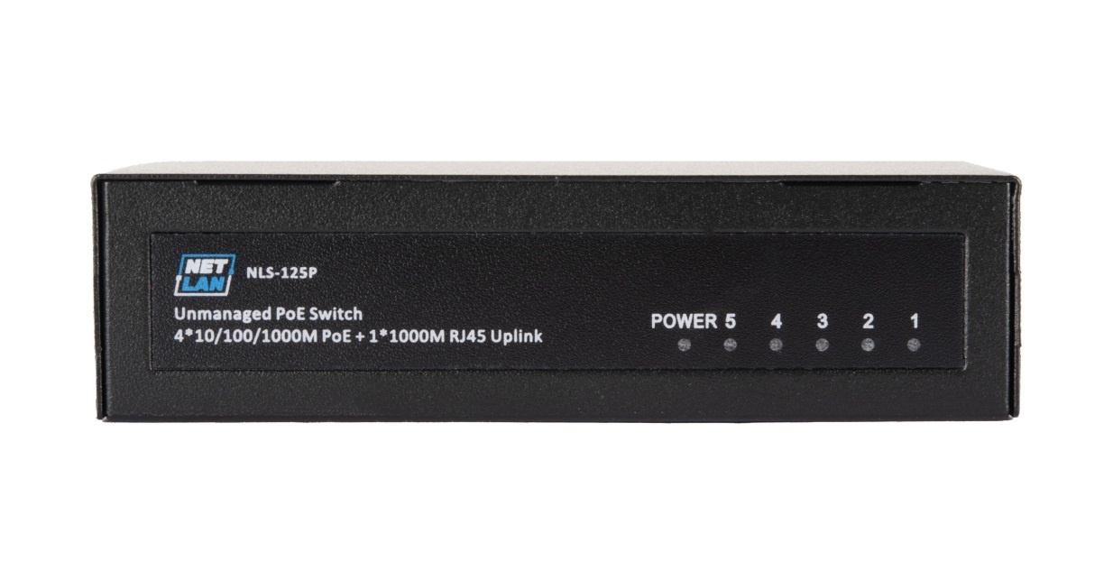 NLS-125P, коммутатор с PoE
