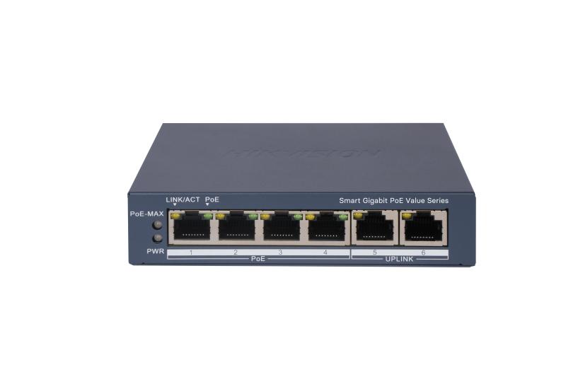 DS-3E1506P-EI, коммутатор с питанием POE