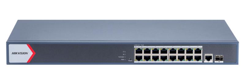 DS-3E1518P-EI, коммутатор с питанием POE