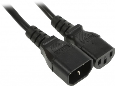 Шнур сетевой IEC 320 C13 - IEC 320 C14 3х0,75мм², длина 5м REXANT (04-2725), кабель питания