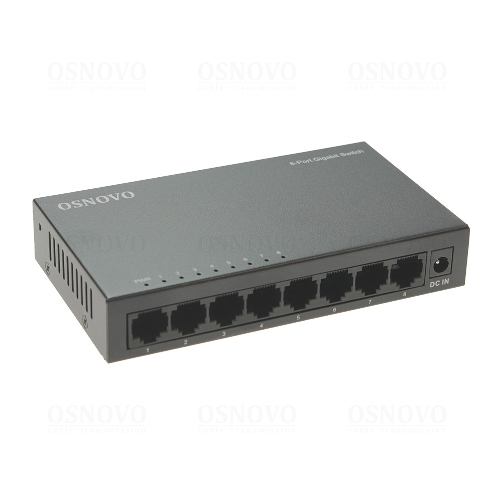 SW-8G, коммутатор без PoE