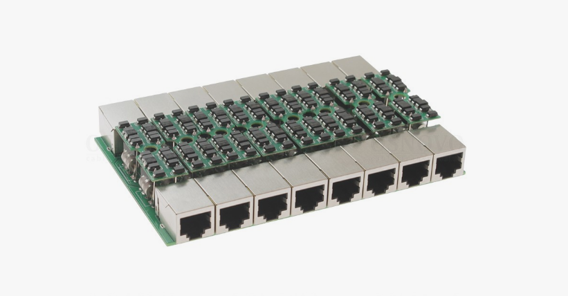 SP-IP8/1000PR-M, устройство грозозащиты цепей Ethernet