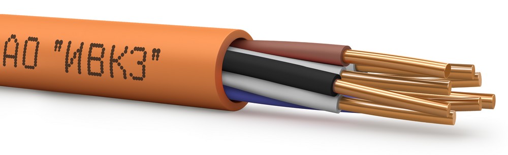 КПСВВнг(А)-LS 2х2х0,5 (ИВКЗ), кабель для систем пожарной и охранной сигнализации, с пониженным дымо- и газовыделением