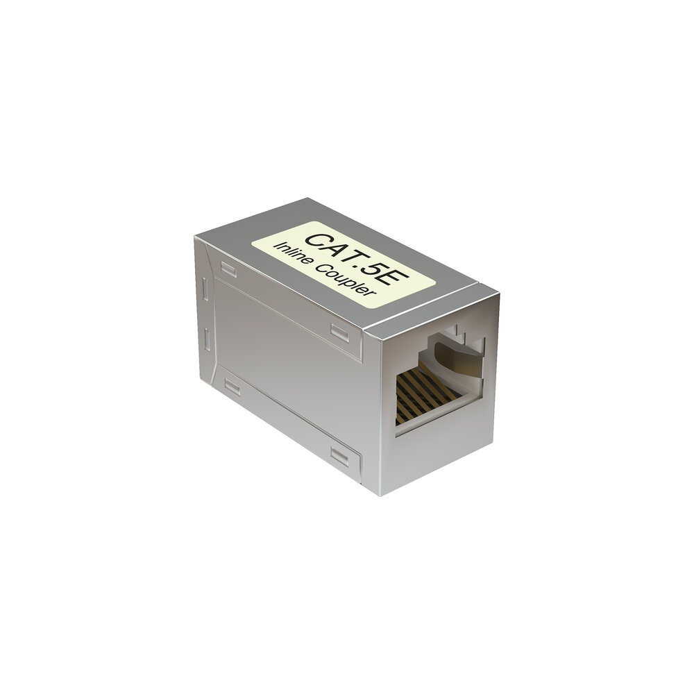 CC RJ45.5ES.WH (19667s), проходной адаптер, RJ45-RJ45 (8p8c), категория 5е, экранированный