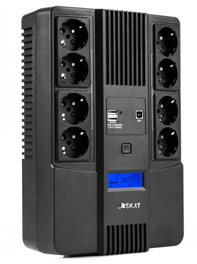 SKAT-UPS 1000-AID-IN-1х9-8 (8934), бесперебойный источник питания