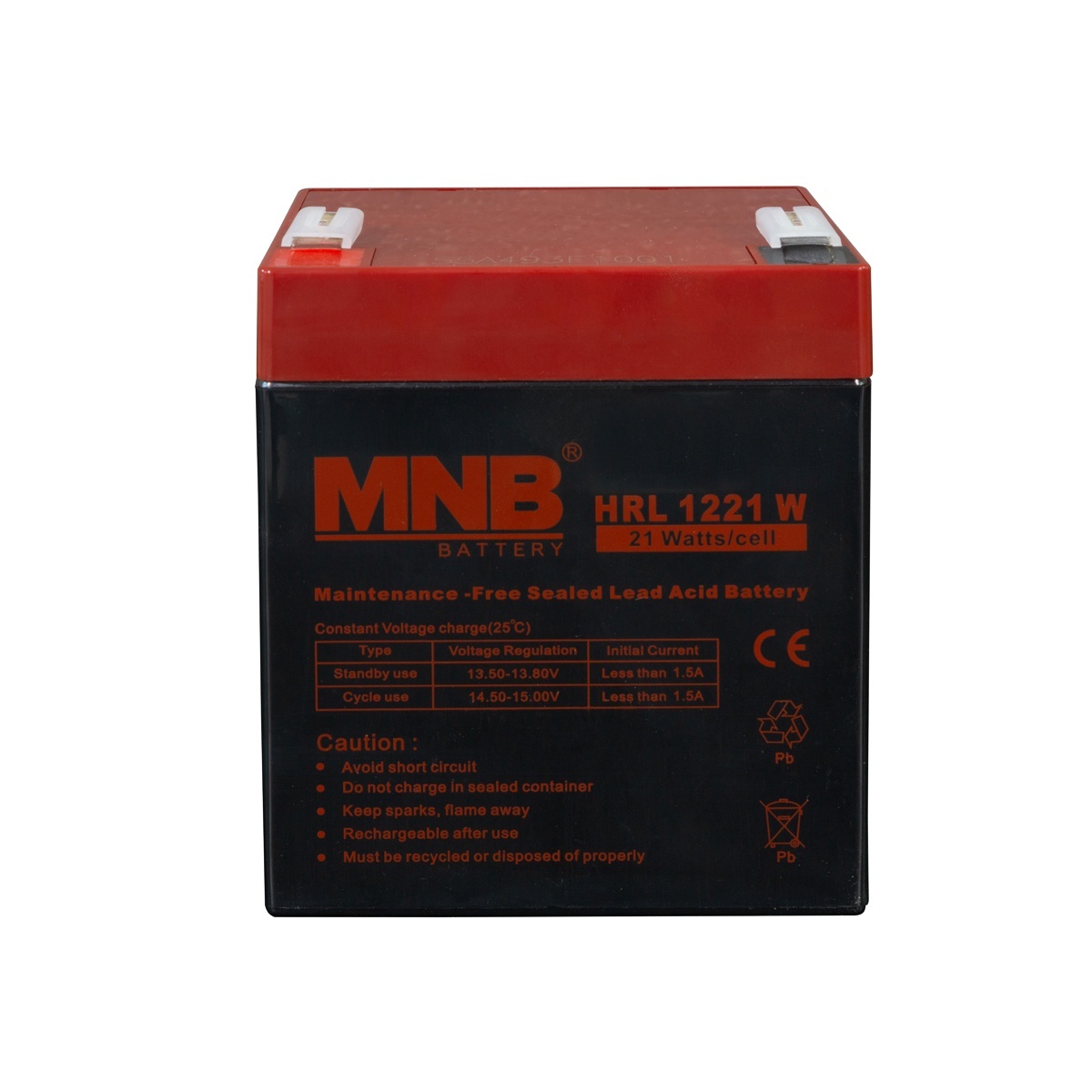 MNB HRL 1221 W, аккумулятор герметичный свинцово-кислотный