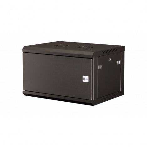 DR-641001, шкаф телекоммуникационный 19" настенный, дверь металл, 6U