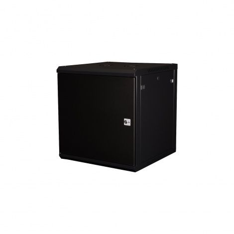 DR-643101, шкаф телекоммуникационный 19" настенный, дверь металл, 12U