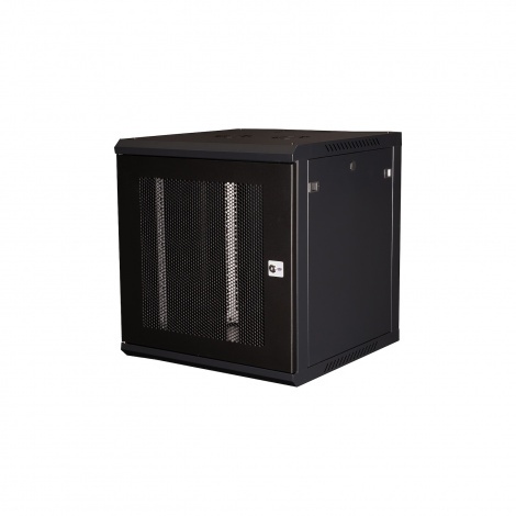 DR-653101, шкаф телекоммуникационный 19" настенный, дверь перфорированная, 12U