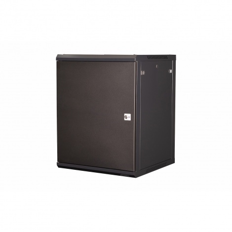 DR-644101, шкаф телекоммуникационный 19" настенный, дверь металл, 15U