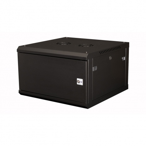 DR-641101, шкаф телекоммуникационный 19" настенный, дверь металл, 6U