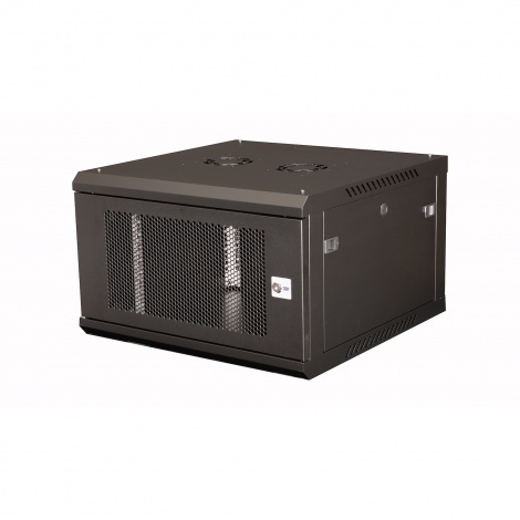 DR-651101, шкаф телекоммуникационный 19" настенный, дверь перфорированная, 6U