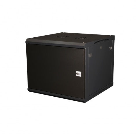 DR-642101, шкаф телекоммуникационный 19" настенный, дверь металл, 9U