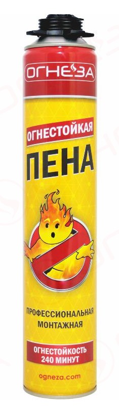 Пена монтажная огнестойкая ОГНЕЗА EI240 750 мл