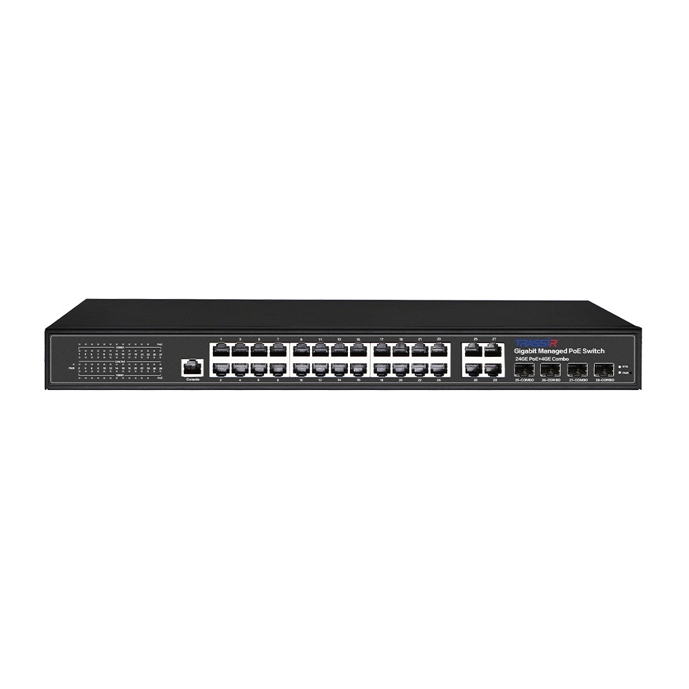 TR-NS24284C-400-24PoE v2, коммутатор с PoE
