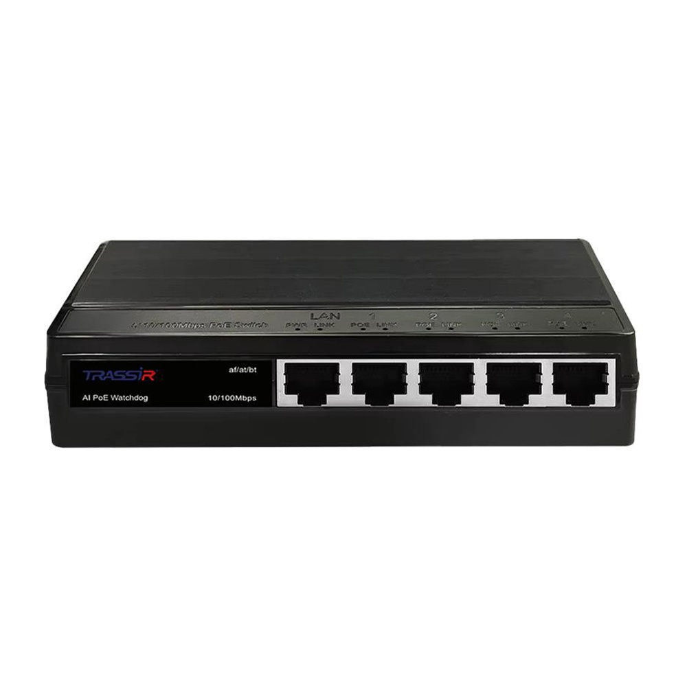 TR-NS1105-60-4POE, коммутатор с PoE
