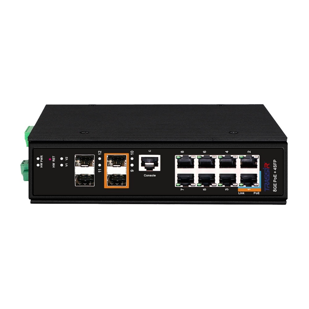 TR-NS27124S-360-8POE, коммутатор с PoE