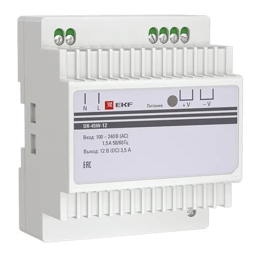 DR-45W-12, блок питания 12В
