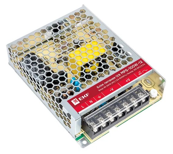 MPS-100W-12, блок питания 12В